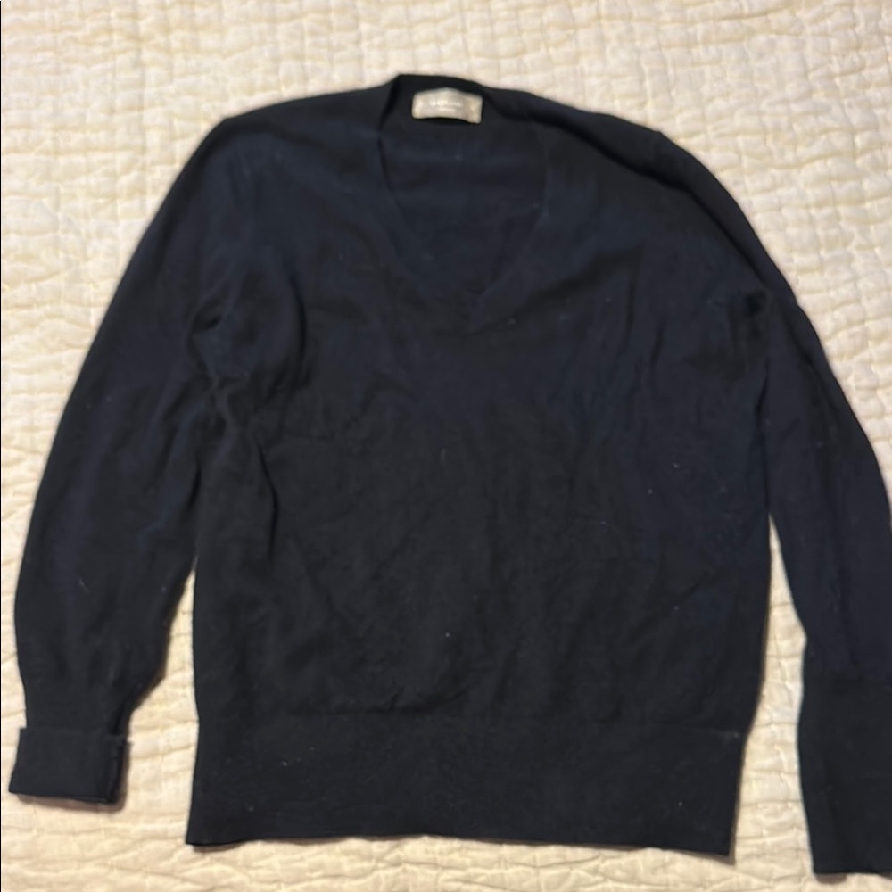 Cashmere Everlane Women's Sweater, Navy Blue